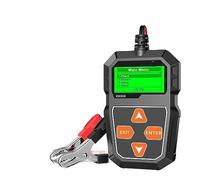 Tester batteria auto KW208 Analizzatore moto 100-2000 CCA Spina carico alimentazione Test di ricarica a manovella Test versatili