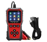 Tester batteria auto professionale con schermo LCD da 2, 8 pollici ABS per veicoli 6V 12V 24V Supporta più tipi batterie Strumento diagnostico per veicoli digitale Strumento diagnostico per veicoli