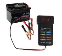 Tester batteria automatico, controllo batteria per auto, analizzatore di batteria automatico digitale da 12 V/24 V, indicatore Tester di carica automobilistico, utensile elettrico con display LCD e