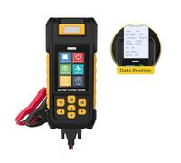 Tester batteria BT760 analizzatore batteria 30-2000 CCA test batteria/carica/carica per veicoli da 8-32 V, furgoni HD, camion, moto, stampante integrata con 3 rotoli di carta per stampante 14 lingue