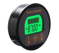 Tester batteria, DC8-80V 50A / 100A / 350A Capacità del tester della capacità di alta precisione Coulometer for PB Li-Lon LifePo N sono H NiCd Tips di Batterys TR16(80V 50A)