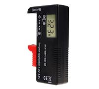 Tester batterie digitale tester batteria per batterie AAA AA C D 9 V 1,5 V, tester batteria universale per batterie domestiche, piccolo tester di voltaggio tester per batterie per tutti i tipi di