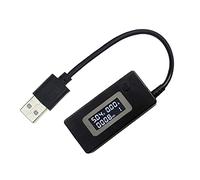 Tester capacità alimentazione mobile USB Misuratore tensione/amperaggio Tester USB Mobile Pannello Monitor-Manometro Voltmetro Amperometro Rilevatore