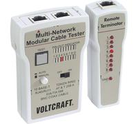 Tester cavi voltcraft ct2 adatto per rj45 bnc rj11