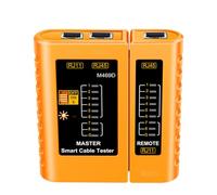 Tester Cavi di Rete Rj45 Rj11 Velocità Regolabile per Controllo | ABS ed Elementi Elettronici, Uso Domestico e Tecnico, per Cavi Telefonici Rj11 e Pannelli di Rete