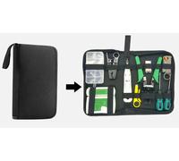 Tester Cavo Di Rete LAN RJ45 RJ11 RJ12 + Pinza Crimpatrice + 10 PLUG ETHERNET