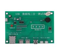 Tester cavo USB Tester Preciso Dati Testing Open Ape cue con le luci indicanti per ingegneri di manutenzione