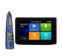 Tester CCTV, Tester CCTV for monitor video di sicurezza touch screen da 4 pollici con Wire Tracker for telecamera IP polso Telecamera analogica CVI e CVBS