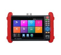 Tester CCTV, Tester CCTV, Tester Videosorveglianza 4K, Tester Monitor Telecamera Analogica Coassiale, Uscita POE/Rilevamento Porta Cavo di Rete On-Off/Test Main Stream 4K&H.265,Rapid Video