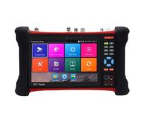 Tester CCTV Tester IP CCTV Sei In Uno TVI 8MP, CVI 8MP, AHD 5MP/HD SDI/EX-SDI Tester CCTV Monitor Con Cavo RJ45 TDR Test For X7ADH Compatto e leggero