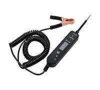 Tester circuiti per funivie esteso da 3 metri Display digitale Strumento per rilevatori elettrici per 6V 12V 24V 48V Tester elettrico per auto a aperta corta T con LED indica