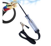 Tester Circuito Auto, Strumento di Prova Circuiti con Sonda, Voltmetro Diagnostico Elettrico Per Utilizzo Quotidiano In Auto Moto Camion Barca Rimorchio