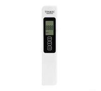 Tester compatto 3 in 1 per misurare il pH dell'acqua e la temperatura con impugnatura comoda