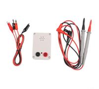 Tester compatto di continuità 9V con cicalino doppio e LED per cavo di filo PCB interruttore e compiti di verifica del percorso del circuito (D)