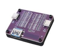 Tester compatto per cavi USB tipo C, rilevamento guasti | Tester tenuto in mano di tipo C per la diagnosi di rottura del filo, alimentazione della batteria 2032 non inclusa