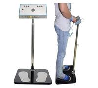 Tester completo for tutto il corpo, tester antistatici for cinturino da polso e calzature, completo regolabile for tutto il corpo, con funzione di allarme sonoro, 3 modalità di misurazione,.