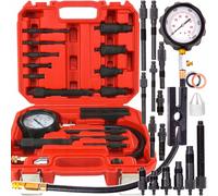 Tester Compressione Motori Diesel Professionale Misuratore Pressione Kit 18 Pz
