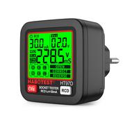 Tester De Prese, Tester per Circuiti Elettrici Con Test RCD E Display LCD, 6 Tip