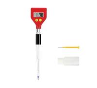 Tester dei nutrienti del suolo, Misuratore di pH portatile PH-98108 Tester di pH Elettrodo di vetro Rilevatore di qualità 'acqua for acquario Cibo Formaggio Latte Terreno