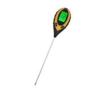 Tester dei nutrienti del suolo, Misuratore di umidità portatile for terreno, PH, termometro, fotometro, contatore 'acqua, piante da giardino, analizzatore 5 in 1(4 in 1 soil tester)