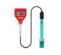 Tester dei nutrienti del suolo, PH-98105 PH Misuratore di pH digitale ad alta precisione Analizzatore di pH Tester ATC for acquario, laboratorio