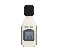Tester del livello sonoro del misuratore del misuratore del misuratore di rumore con display LCD comodo tenuta la misurazione del pulsante massimo della misurazione ambientale di