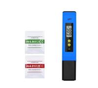 Tester del suolo, Misuratore di qualità 'acqua ad alta precisione 0,01 PH, misuratore pH digitale LCD, intervallo misurazione, penna prova adatta for acquari piscine(Blauw)