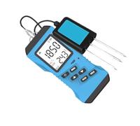 Tester del terreno, kit di analisi del terreno 7 in 1 con ampio display digitale, con temperatura, conduttività, azoto, nutriente portatile, fertilizzante for piante, misuratore del terreno con regist