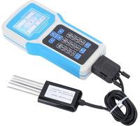 Tester del terreno, test rapido portatile dei parametri del terreno, registratore 7 in 1 di azoto, fosforo, potassio, temperatura, umidità, conduttività, umidità del terreno in tempo reale, utilizzabi