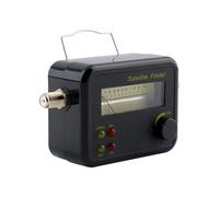 Tester Del Tester Del Cercatore Del Segnale Satellitare Del Display LCD Digitale di Plastica Nero con il Ricevitore Eccellente Del Satellite TV