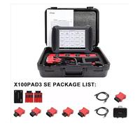 Tester della batteria, X100PAD3 SE Progmatore chiave auto Elite IMMO AlI Strumento di progmaze diagnostica del Tutte le chiavi perse Aggiungi chiavi CAN FD integrato(X100PAD3 SE)