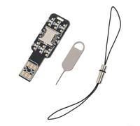 Tester della carta SIM per la riparazione del telefono cellulare, strumento | Materiale ABS, design compatto 90x50x20mm, localizzazione rapida dei guasti, essenziale per i tecnici telefonici