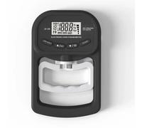 Tester Della Forza di Presa, Tester digitale for la forza della presa, misuratore di precisione LCD da 265 libbre/120 kg, attrezzo for esercizi manuale USB(Noir)