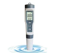Tester della qualità dell'acqua con penna TDS/PH&TEMP 3 in 1 for acqua potabile, laboratorio, acquacoltura, piscina(Without backlight)