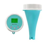 Tester della qualità dell'acqua, Rilevatore di monitoraggio della qualità acqua della piscina 6 in 1 PH EC Display remoto della temperatura TDS Viewin Test del cloro Retroilluminazione LCD Misuratore