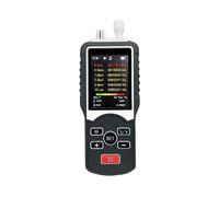 Tester della qualità dell'aria, Contatore di particelle di polvere Rivelatore di CO2 PM2.5 Rivelatore contatore a pompa Tester di qualità dell'aria Rivelatore da officina privo di polvere Impostazioni