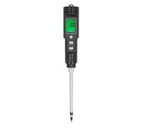 Tester della temperatura EC del suolo Respicefinem con compensazione automatica della temperatura Sonda staccabile impermeabile IP67 per laboratorio di piantagione di terreni