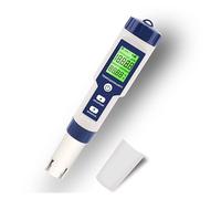 Tester dell'acqua 5 In 1 Tester di qualità dell'acqua LCD digitale PH/TDS/EC/SALE/TEMP Meter EZ 9909 Monitor for piscine Acquari d'acqua potabile