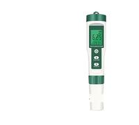 Tester dell'acqua Misuratore di pH digitale 5 in 1 TDS/EC/ORP/temperatura Tester portatile for il monitoraggio della qualità acqua for piscine e acquari(Without backlight)