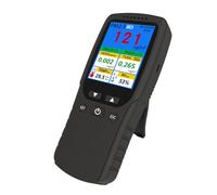 Tester dell'aria Visualizzazione immediata dei dati Sistemi di allarme della luce sonora Parametri multipli Rilevamento Analizzatori di umidità della temperatura con batteria ricaricabile Analizzatori