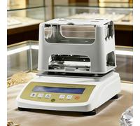 Tester Densità Digitale per Oro e Metalli Preziosi, Analizzatore per Oro 12K-24K, Platino, Palladio e Argento, Bilancia 0.01g per Gioiellieri e Collezionisti C
