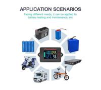 Tester Di Batteria Multifunzionale 8-120V Leggero Con Set Di Campionamento