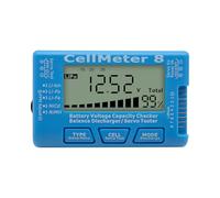 Tester di Capacità della Batteria Digitale AYWHP Digital Battery Controller con LCD Tester di Controllo della Tensione di Capacità della Batteria per Batteria LiPo, LiFe, Li-Lon, NiCd, NiMh