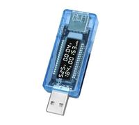 Tester di capacità tensione corrente USB Volt Corrente Tensione Rilevatore del caricabatterie Misuratore potenza mobile
