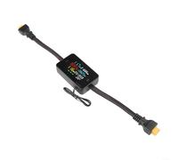 Tester di carica della batteria DC 8-80V 20A/50A misuratore di potenza ad alta precisione con LCD a colori per connettori Anderson/XT60/XT90, analizzatore di energia corrente di tensione per moto