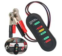 Tester di carico batteria veicolo 12V e indicatore alternatore con 6 luci LED