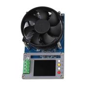Tester di carico elettronico, Schermo a colori da 2,4 pollici CNC Carico elettronico 150W 20A Capacità della batteria a fili Tester ad alta precisione Parti di elettroutensili