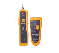 Tester di circuito, Tester for cavi di rete LAN for STP UTP Cat5 Cat6 RJ45 RJ11 Rilevatore di linee Tracker for cavi telefonici Kit di strumenti for toni diagnostici(Yellow)