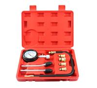 Tester di Compressione per Auto 0-20 Bar, Motori Manometri Compressione 0-300 PSI, Benzina Motore Cilindro Compressione Tester Kit, Ester di Compressione per Auto, Moto, Camion