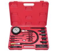 TESTER DI COMPRESSIONE PER INIETTORI E CANDELETTE MOTORI DIESEL 17 PZ